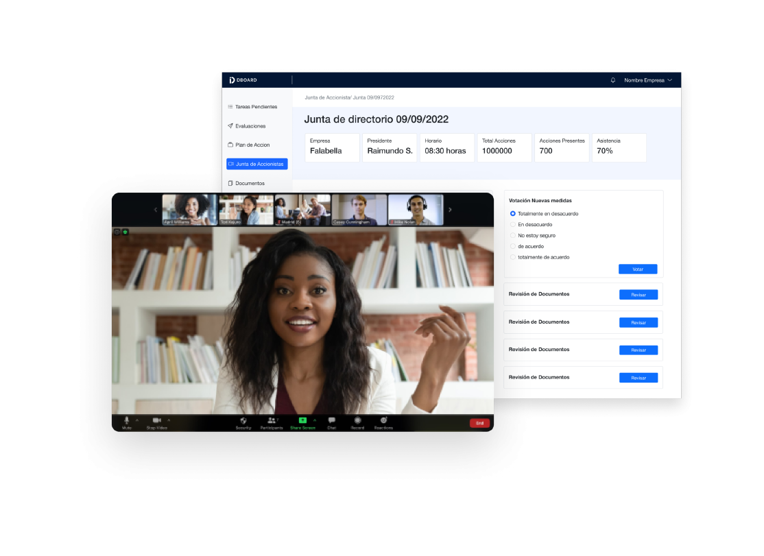 Sesiones de Directorio